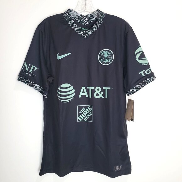 Nike Club America Stadium Third Soccer Jersey Mens M DB5743-010 Aguilas Futbol - Picture 3 of 9
